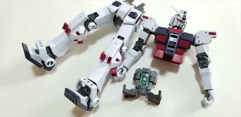 レビュー Mg 1 100 フルアーマー ガンダム Ver Ka Gundam Thunderbolt版 クスビルmonoブログ